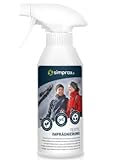 simprax® Textil Spray-On Imprägnierspray - 250ml - Imprägniermittel für Funktionstextilien und Outdoortextilien wie Gore-Tex, Sympatex und Softshell