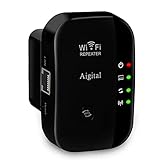 WLAN Repeater 300Mbit/s 2.4GHz, WLAN Verstärker Mini WLAN Extender für Haus kompakte Bauweise mit AP/Repeater und WPS, 1* 10/100Mbit/s LAN Anschlüsse kompatibel zu Allen WLAN Router