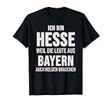 Hessen T-Shirt Hessisch Frankfurt Main Hesse FFM Geschenk T-Shirt