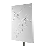JARFT J4GMB-14 LTE Richtantenne inkl. 2.5m Kabel - 14dBi, Wetterfest, 800/1800/2600 MHz Universal Multiband 4G Antenne passend für LTE Router (wie z.B. Speedport, Speedbox, EasyBox, FritzBox)