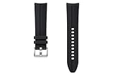 Samsung Ridge Sport Armband ET-SFR85, Uhrenarmband für Galaxy Watch3 mit 20 mm Stegbreite, Sportarmband aus Fluorelastomer in Schwarz