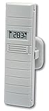 TFA Dostmann Ersatzsender für Wetterdirekt, inklusive Display, Thermo-Hygrosender, 30.3155, weiß, L 39 (51) x B 21 (46) x H 129 (135) mm, RH 1 - 99 % -Temperatur -39,9 - +59 °C