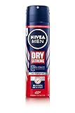 NIVEA MEN Dry Extreme Deo Spray (150 ml), Anti-Transpirant schützt vor allen Arten des Schwitzens, starkes Deodorant mit hochwirksamem Zinkkomplex