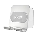 TRYONE Handy Wandhalterung Ladehalterung - Universal Handyhalterung für iPhone 11 Pro XS Max XR X 8 7 6S Plus, Samsung S10 S9 S8 S7, 4-6,5 Zoll Smartphone