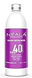 NEALA Creme-Aktivator, Oxidationmittel, developer 40 Vol. 12% - Creme Oxidant Vollendete Farbe in High Definition - 1000 ml
