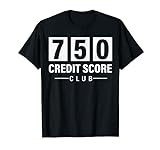 750 Kredit-Score T-Shirt