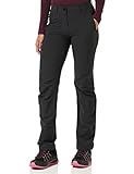 Schöffel Damen Pants Engadin, Outdoor Hose, strapazierfähige Wanderhose für Frauen, wasserabweisende Damen Hose mit sportlichem Schnitt, black, 38