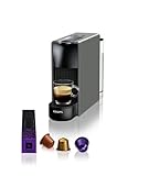 Krups Nespresso XN110B Essenza Mini Kaffeekapselmaschine | Sehr kompakt | Automatische Abschaltung | 19 Bar Pumpendruck | 0,7L | 1200-1310W | Grau