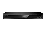 Panasonic DMR-BST760EG Blu-ray Recorder (500GB HDD, Wiedergabe von Blu-ray Discs, 2x DVB-S2/S2 Tuner, 2x DiSEqC, Vers. 2.0, schwarz)