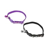 Happyyami 2St Haustierhalsband reflektierendes für Katze für Hund Kätzchen Krawatte pet Supplies katzenhalsband Halskreis der Katze Haustierbedarf S