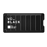 WD_BLACK P40 Game Drive SSD 1 TB externe SSD (WD_BLACK Dashboard, 2.000 MB/s Lesen/Schreiben, SuperSpeed USB 3.2 Gen2x2, 5 Jahre Garantie) Schwarz - auch kompatibel mit PC, Xbox und PS5