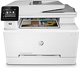 HP Color LaserJet Pro M282nw Multifunktions-Farblaserdrucker (Drucker, Scanner, Kopierer, WLAN, LAN, Airprint) weiß