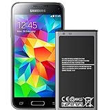 2600 mAh Akku für Samsung Galaxy S5 Mini,[Upgrade] Lithium-Ionen-Akku EB-BG800BBE der Modelle SM-G800F,Duos SM-G800H
