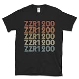 Coole Retro Style T-Shirt ZZR1200, Farbe 03, XXL