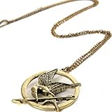 Die Tribute Von Panem Spotttölpelbrosche Katniss Everdeen Pin Bogen Kette Umhängekette Umhänger Bronze