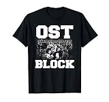 Cooles Ostblock Fußball DDR Osten Ossi Design Ostdeutschland T-Shirt
