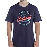 Carhartt Mens Southern Graphic T-Shirt, Navy, L