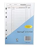 bind System Planer Einlage FINANZEN 50 Blatt A5 Manager B2543