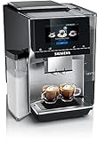 Siemens Kaffeevollautomat EQ.700 integral TQ707D03, App-Steuerung, intuitives Full-Touch-Display, bis zu 30 individ. Kaffeekreationen als Favoriten, automat. Dampfreinigung, 1500 W, schwarz