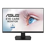 ASUS VA27EHE 68,58 cm (27 Zoll) Monitor (Full HD, Eye-Care, IPS, VGA, HDMI, 75Hz) schwarz