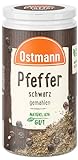 Ostmann Pfeffer schwarz gemahlen, 40 g (Verpackungsdesign kann abweichen)