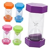 MAGICLULU 5St Sanduhr-Timer bürogadges raumdeko wischtelgeschenk unikal verkleidung Haushalts-Sanduhr Multifunktions-Sanduhr Sport-Timer Schreibtischversorgung zartes Sanduhrdekor Haix