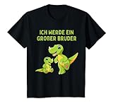 Kinder Großer Bruder 2021 T-Shirt Junge Dinosaurier T-Shirt