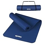 ALPIDEX Yogamatte 183 x 60 x 0.8 cm Phthalatfreie Fitness Matte Tragegurt rutschfest Gymnastik Turnen Pilates Sport Physio HIIT Yoga Trainingsmatte Isomatte Hautfreundlich, Farbe:B