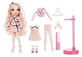 Rainbow High Fashion Doll - Bella Parker - Rosa Puppe mit Luxus-Outfits, Accessoires und Puppenständer - Rainbow High Series 2