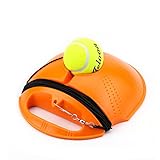YEARGER Tennis Trainingsgeräte, Selbststudien Rebound Ball mit Tennis Trainer Baseboard Tennisplatzzubehör