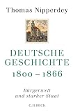 Deutsche Geschichte 1800-1866: Bürgerwelt und starker Staat (Beck'sche Reihe)