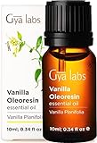 Gya Labs Ähterisches Öl Vanille – Intime Beruhigende Ätherische Öle für Süße Romantik und Glatte Haut 10 ml – 100% Reine Ätherische Öle Vanille für Aromatherapie und Äußerliche Anwendung