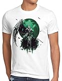 style3 Sephiroth VII Herren T-Shirt Fantasy Avalanche Rollenspiel ps ios Japan, Größe:M