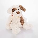 BYFOX 35/45CM Schöne ausgestopfte Teddy-Hund Plüschtiere weiche Kaninchen-Puppen Kawaii Geschenk Mädchen Kinder Kissen-35cm, Weiß