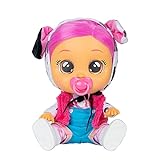 CRY BABIES Dressy Dotty, der Dalmatiner; Interaktive Spiel- & Funktionspuppe, die echte Tränen weint; mit bunten Haaren und an- und ausziehbarer Kleidung; ab 2 Jahren geeignet