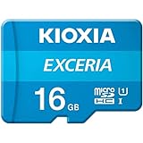 Kioxia 16 GB / 32 GB / 64 GB / 128 GB / 256 GB microSD Exceria Flash Speicherkarte U1 R100 C10 Full HD High Read Speed 100 MB/s 16GB