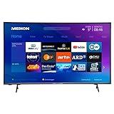 MEDION X15012 125,7 cm (50 Zoll) UHD Fernseher (Smart-TV, 4K Ultra HD, HDR 10, Micro Dimming, Netflix, Prime Video, WLAN, PVR, Bluetooth)