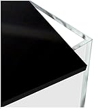HOKU Holzhäuser Kunststofftechnik Plexiglas-würfel mit Deckel oder Boden in schwarz Grösse : 15cm x 15cm x 15cm Box, Acryl/Plexiglas, 5 transparente Seiten, klar