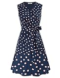 1950er Kleid Damen cocktailkleid ärmellos a Linie Kleid Vintage Kleid elegant Kleider CL891-1 L
