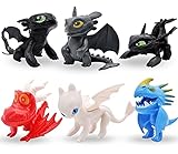 Mystery Dragons Spielzeug - simyron 6 Pcs Drachenzähmen leicht gemacht 3, Tiere Spielzeug Geschenke für Kinder Junge Geburtstag