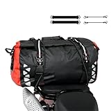 Leder & Satteltaschen Motorrad Tasche Outdoor Trockensack Wasserdicht 10 L 20 L 30 L 50 L Wandern Fahren Reise-Sets Motorradtasche(50L Red)