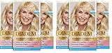 Schwarzkopf Diadem 3 in 1 Pflege-Color-Creme 703 Platin Blond Stufe 3 (3 x 170 ml), permanente Haarfarbe, Haarpflege-Formel für gesund aussehende Ergebnisse, 100% Grauabdeckung (Packung mit 2)