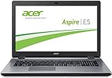 Acer Aspire E17 E5-731-P26N 43.94 cm (17.3 Zoll) Notebook (Intel pentium 3556U 1,7GHz, 4GB RAM, 500GB HDD, Intel HD, DVD, kein Betriebssystem) silber