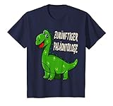 Kinder Dinosaurier Stegosaurus Zukünftiger Paläontologe als Dino T-Shirt