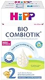 HiPP Bio Milchnahrung 2 BIO Combiotik ohne Stärke, 4er Pack (4 x 600g)