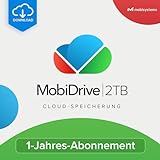 MobiDrive | 2 TB Persönlicher Cloud-Speicher | Dateien speichern, Synchronisieren, Sichern und Teilen | Personal 2TB | 1 Gerät | 1 Benutzer | 12 Monate | PC Aktivierungscode per Email
