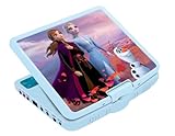 Lexibook - DVDP6FZ - Disney Frozen tragbarer DVD-Player - Himmelblau