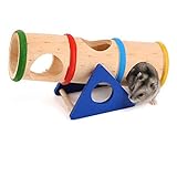 Vi.yo Hamsterspielzeug mit Wippsäge für Kleintiere, Spielzeug, Haus mit Rampen, für Zwerge, Hamster, Rennmäuse