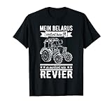 Belarus Bauer Trecker Landwirt Traktor T-Shirt