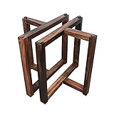 SWTOM Tischbeine - 2er-Set, Möbel Füße Design DIY Bein, Nachhaltige Möbel, für Tisch Kaffee Esstisch, Gartenmöbel